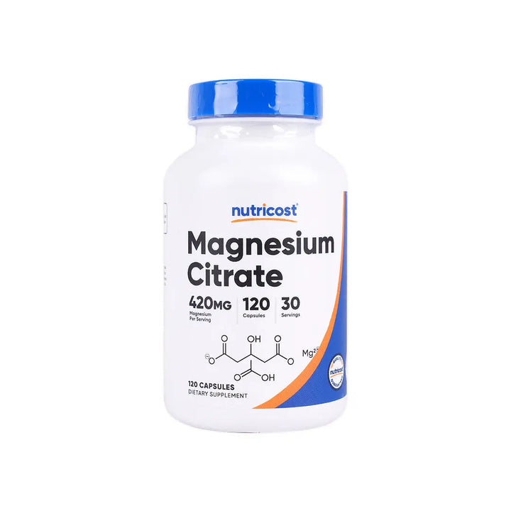 56428-Nutricost Magnesium Citrate 420mg 120 Caps
