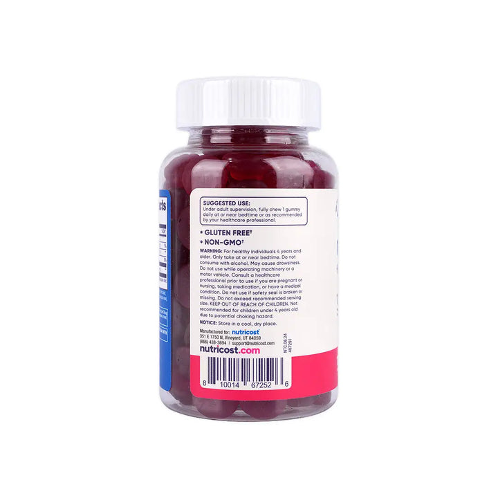 56436-Nutricost Melatonin Kids 120 Gummies - Strawberry +1