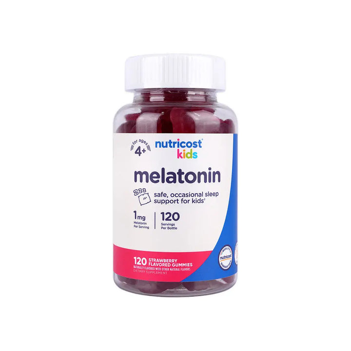 56436-Nutricost Melatonin Kids 120 Gummies - Strawberry