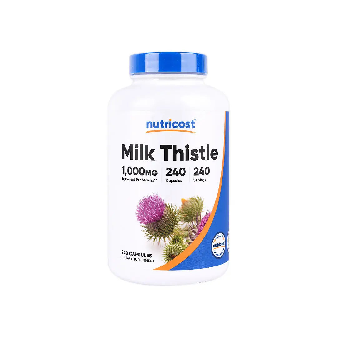 56437-Nutricost Milk Thistle 1000 Mg 240 Caps
