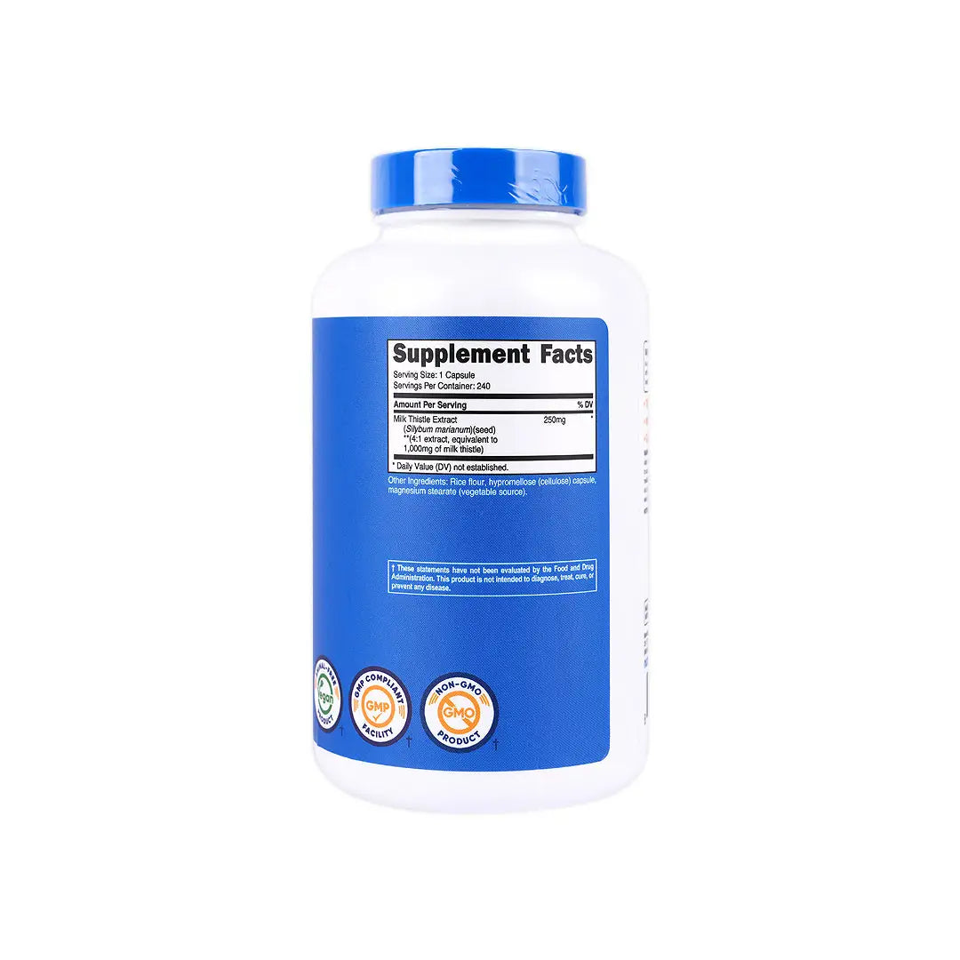 Nutricost Milk Thistle 1000 Mg 240 Caps