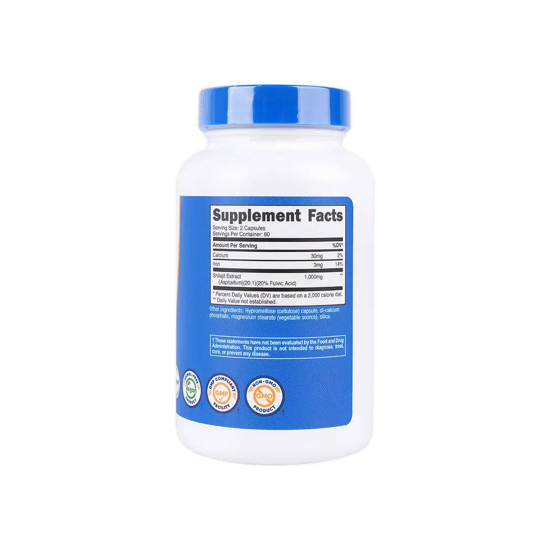 Nutricost Shilajit 1000mg 120 Caps
