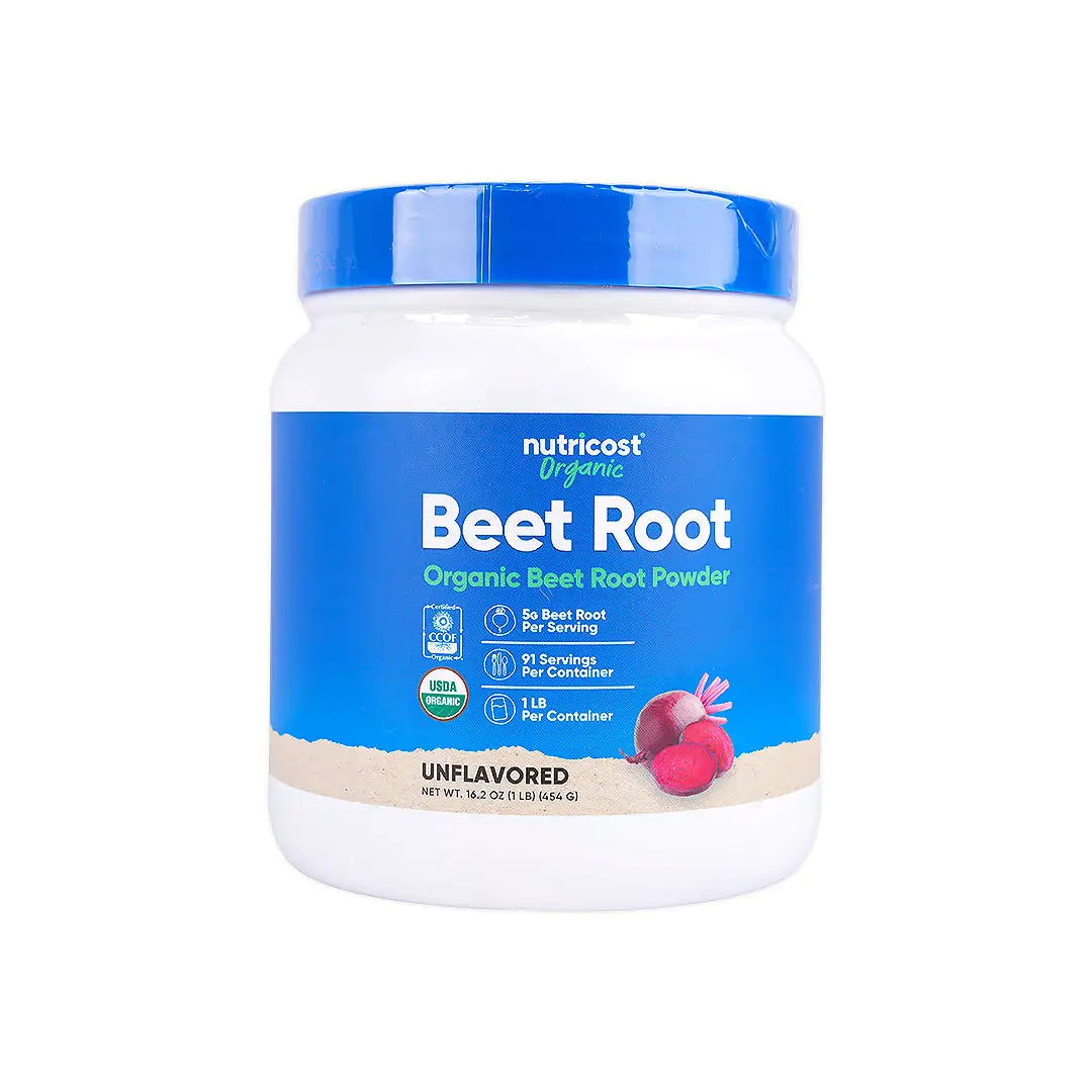 Nutricost Organic Beetroot Powder 454g - Unflavored