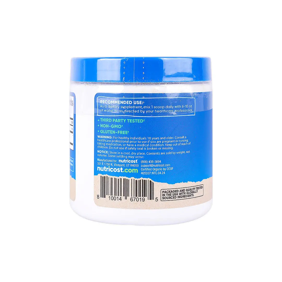 56456-Nutricost Organic Shiitake Mushroom 113gm-Unflvaored +1