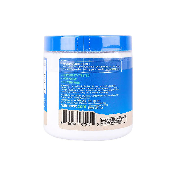 56456-Nutricost Organic Shiitake Mushroom 113gm-Unflvaored +1