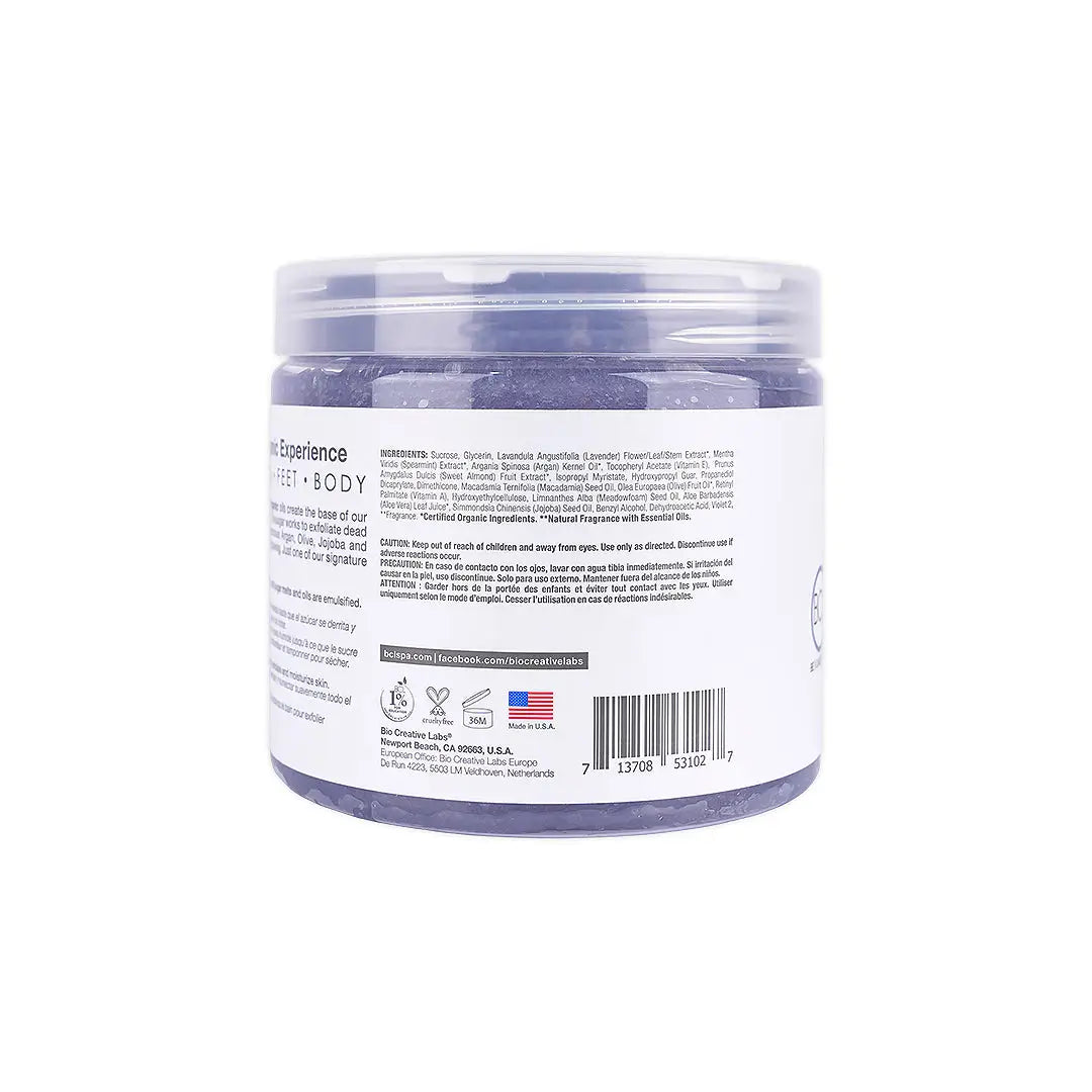 BCL SPA Sugar Scrub 454g-Lavender + Mint