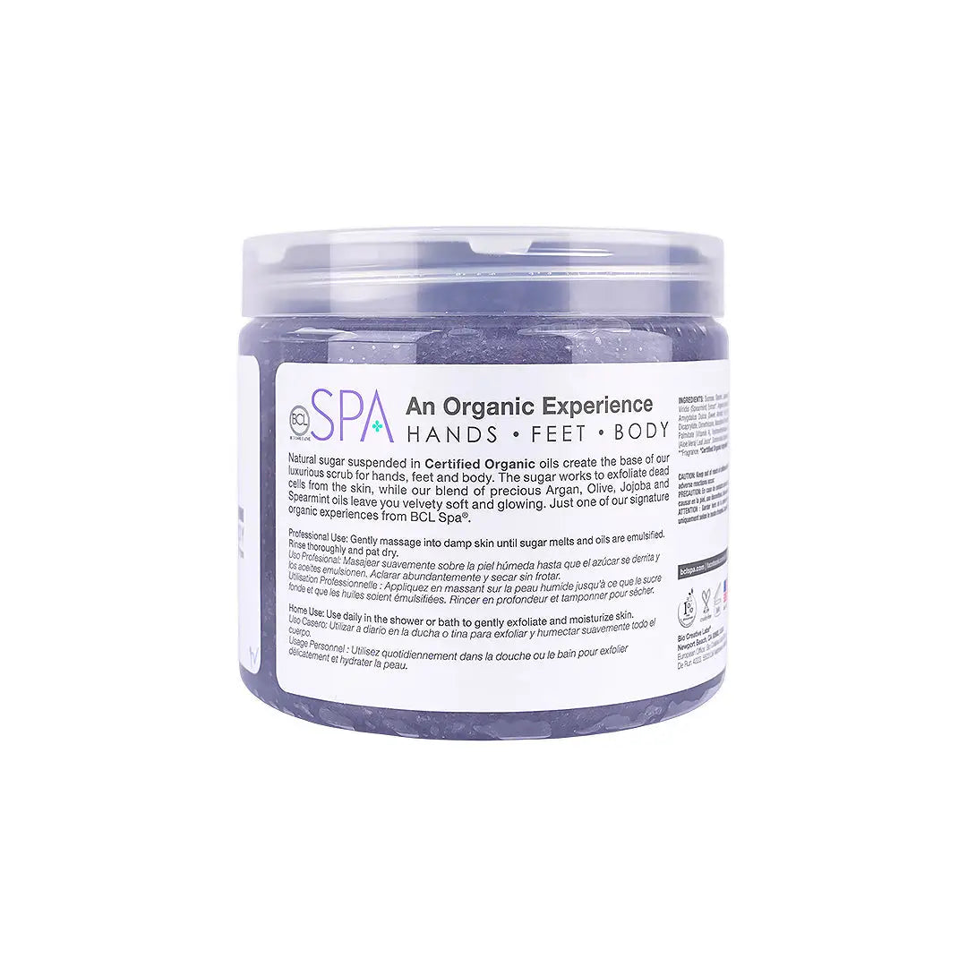 BCL SPA Sugar Scrub 454g-Lavender + Mint