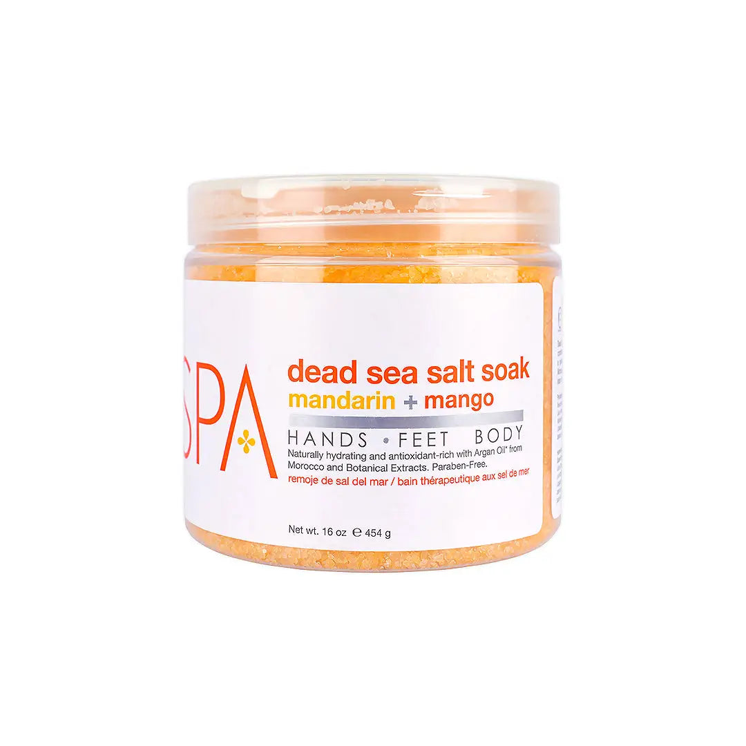 BCL SPA Dead Sea Salt Soak 454g –Mandarin + Mango