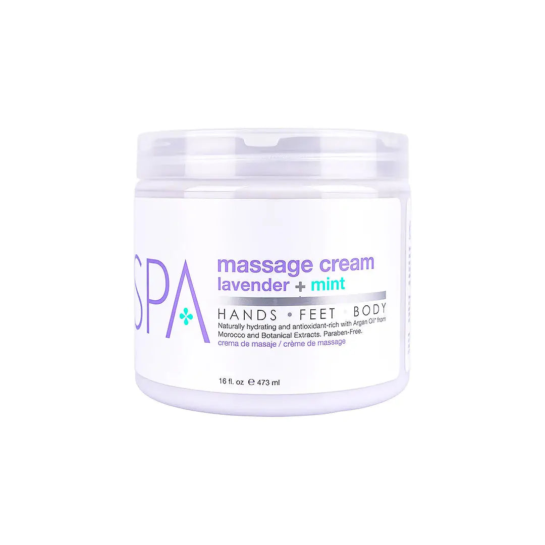 BCL SPA Massage Cream 473ml -Lavender + Mint