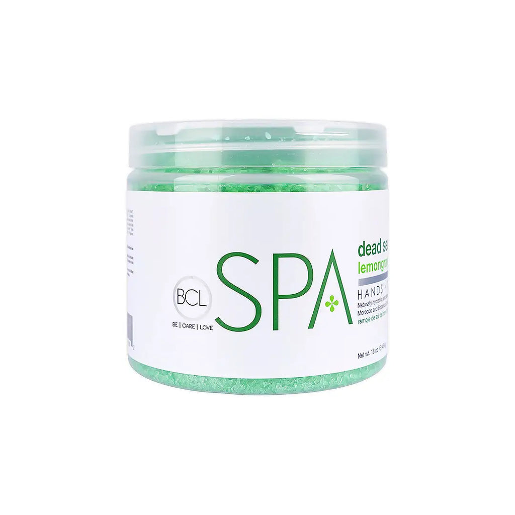 BCL SPA Dead Sea Salt Soak 454g -Lemongrass + Green Tea