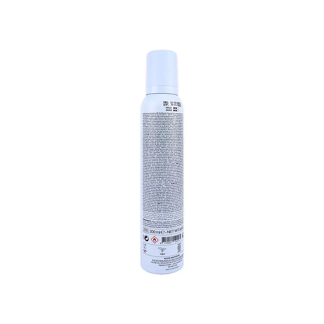 56481-Keune Cashmere Cloud Soft Volume Foam 200ml +2