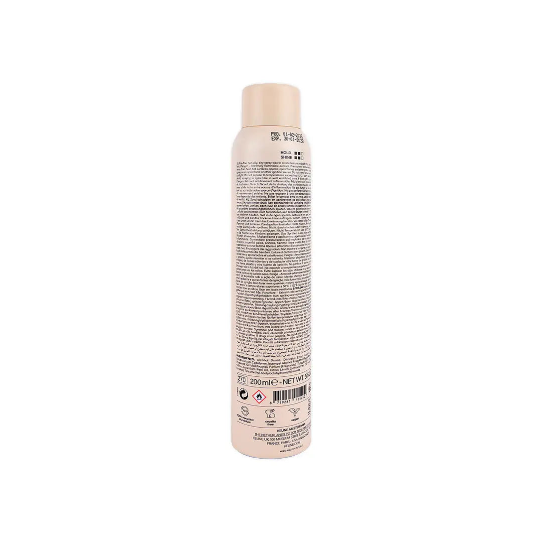 56483-Keune Air Wax Lightweight Spray 200ml +2