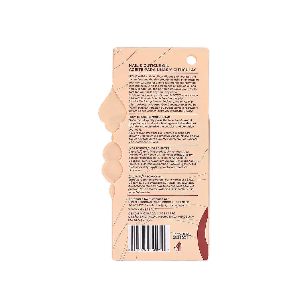 High's Nail & Cuticle Oil 10ml