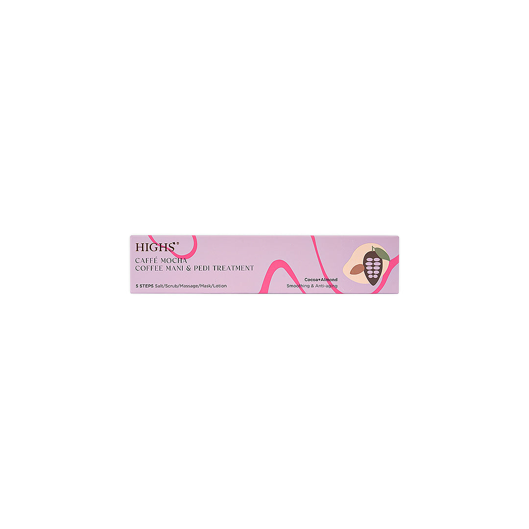 High’s Caffe Mocha Coffee Main & Pedi Treatment 5 Steps