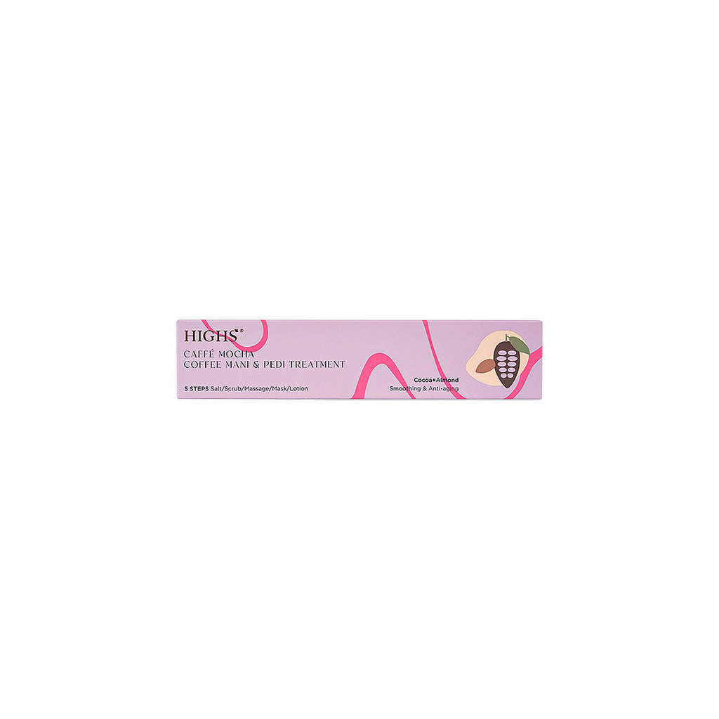 High’s Caffe Mocha Coffee Main & Pedi Treatment 5 Steps