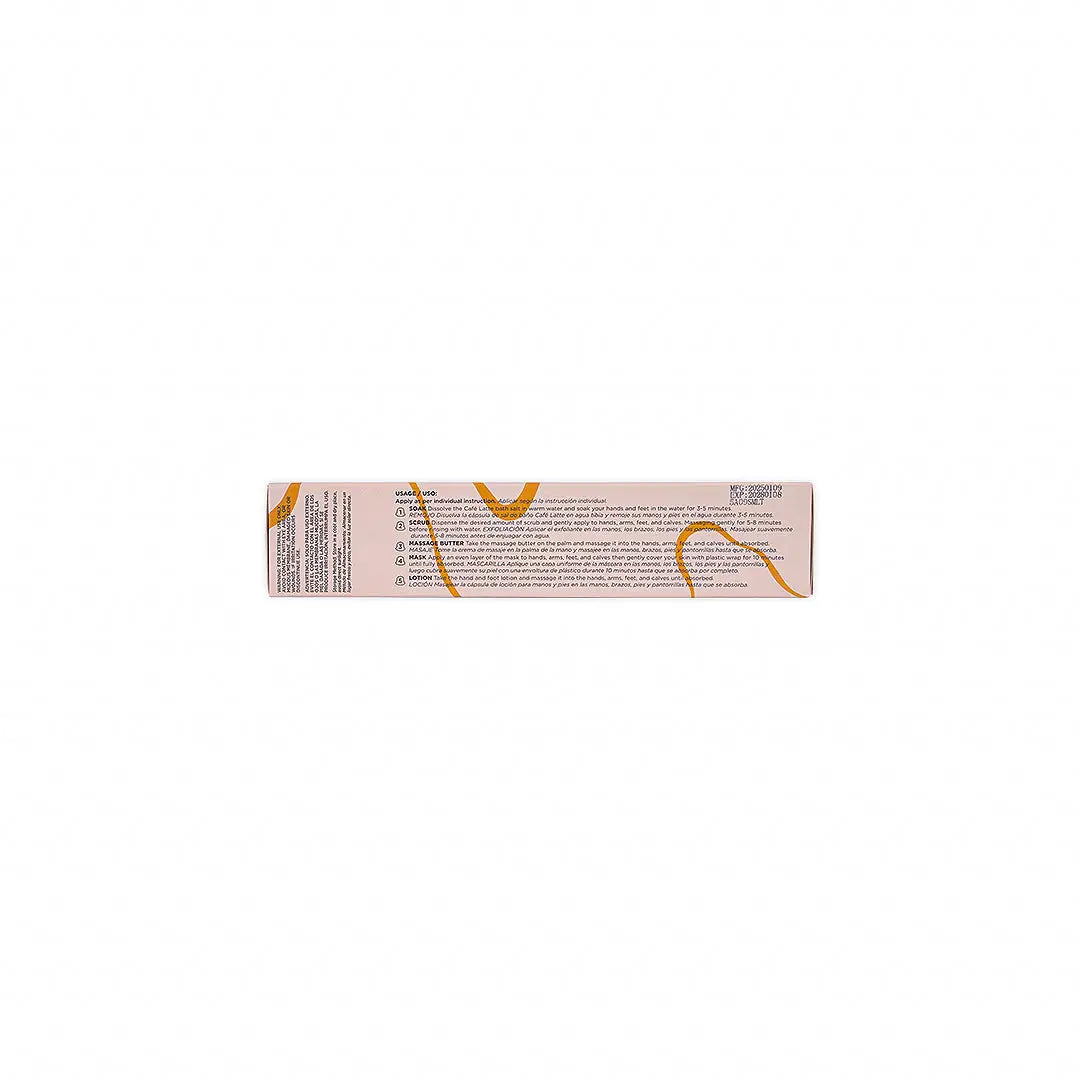 56509-High’s Caffe Latte Coffee Main &amp; Pedi Treatment 5 Steps +1