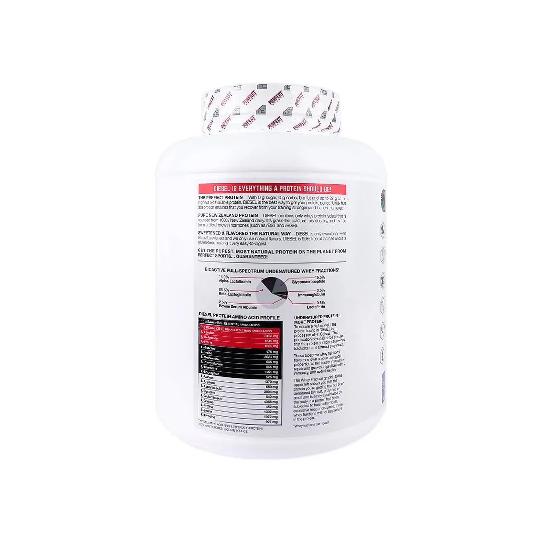 Perfect Diesel Whey Isolate Protein Powder Milk Choco 2.27kg