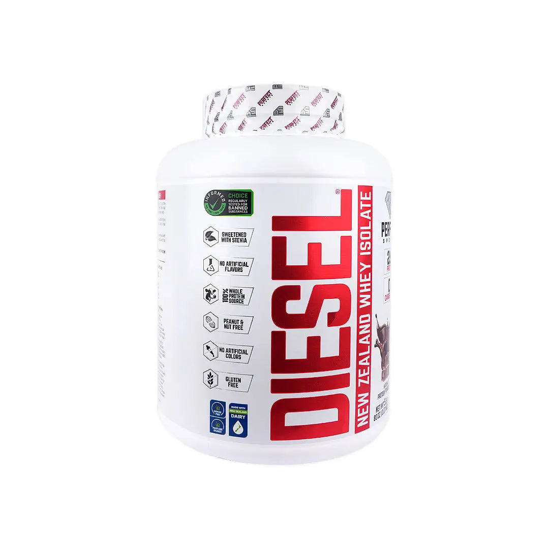 Perfect Diesel Whey Isolate Protein Powder Milk Choco 2.27kg