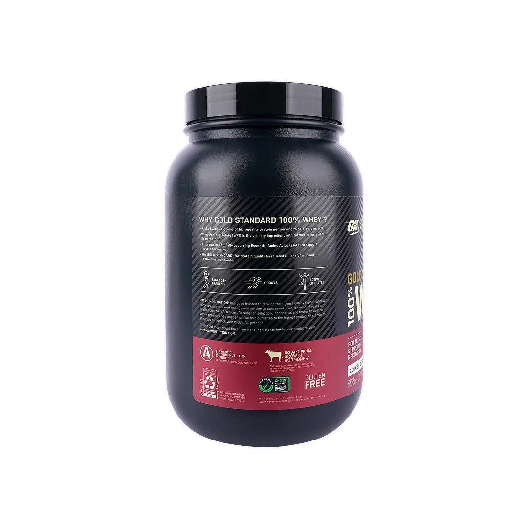 ON Gold Standard Whey Protein Cookies & Cream-837g