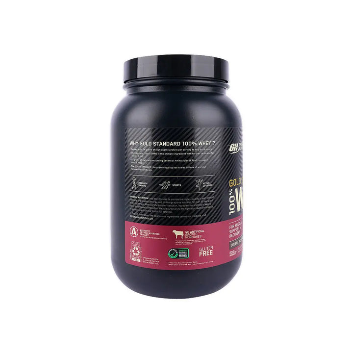 56512-ON Gold Standard Whey Protein Double Rich Chocolate -907g +1