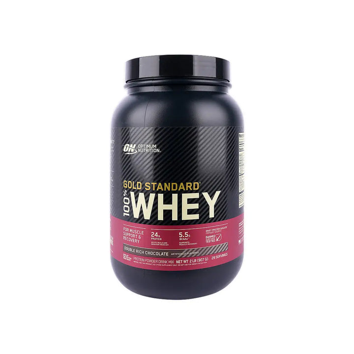 56512-ON Gold Standard Whey Protein Double Rich Chocolate -907g