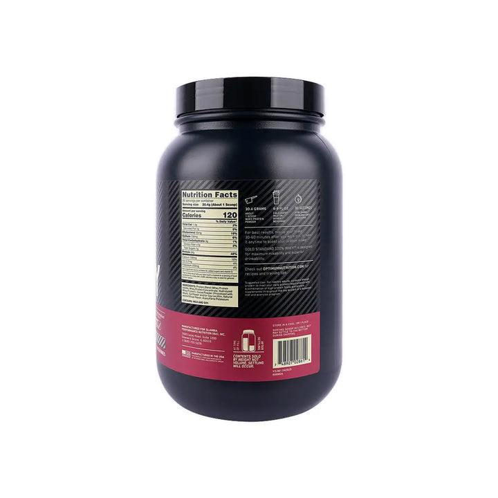 56512-ON Gold Standard Whey Protein Double Rich Chocolate -907g +2