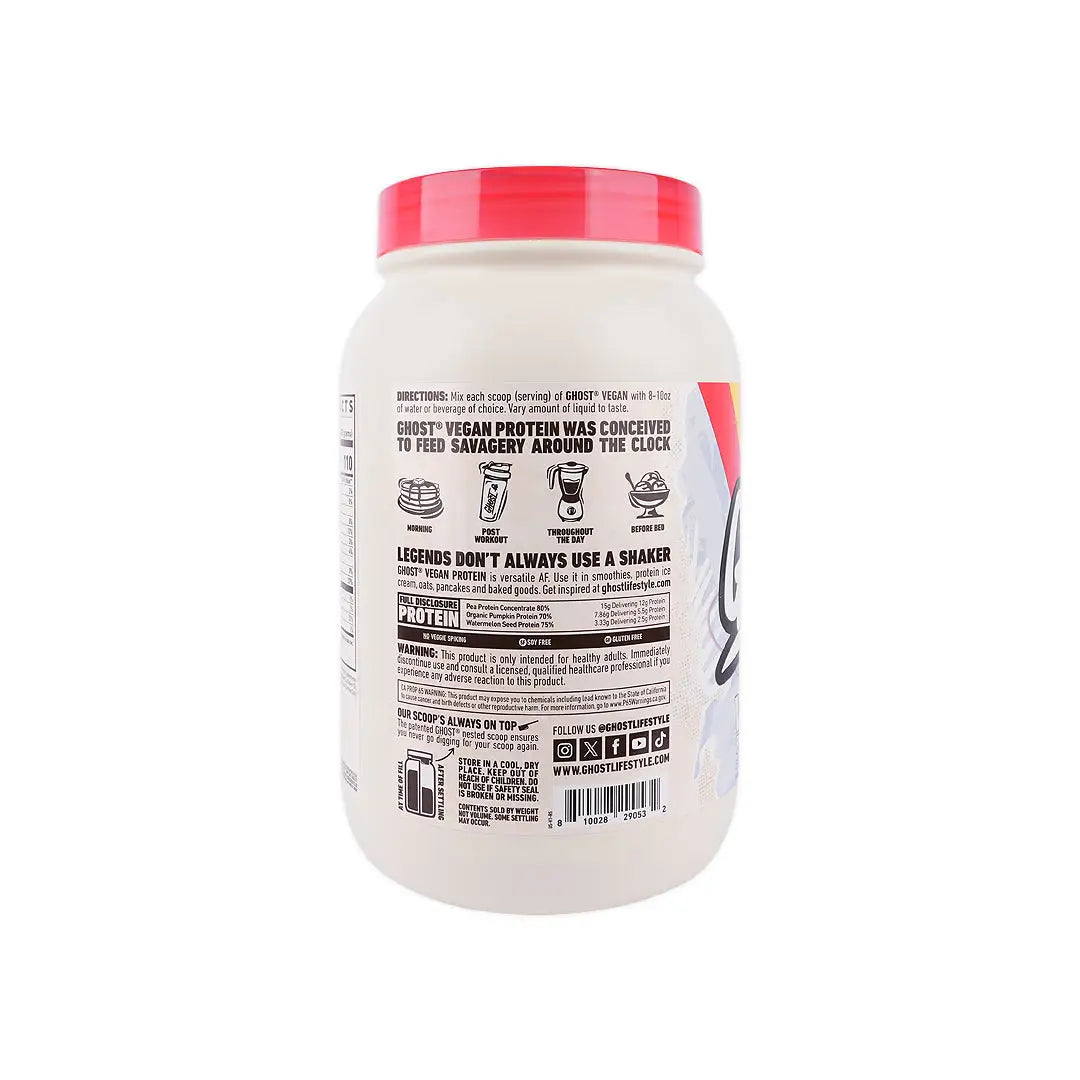 56514-Ghost Vegan Protein Banana Pancake Batter 896g +1