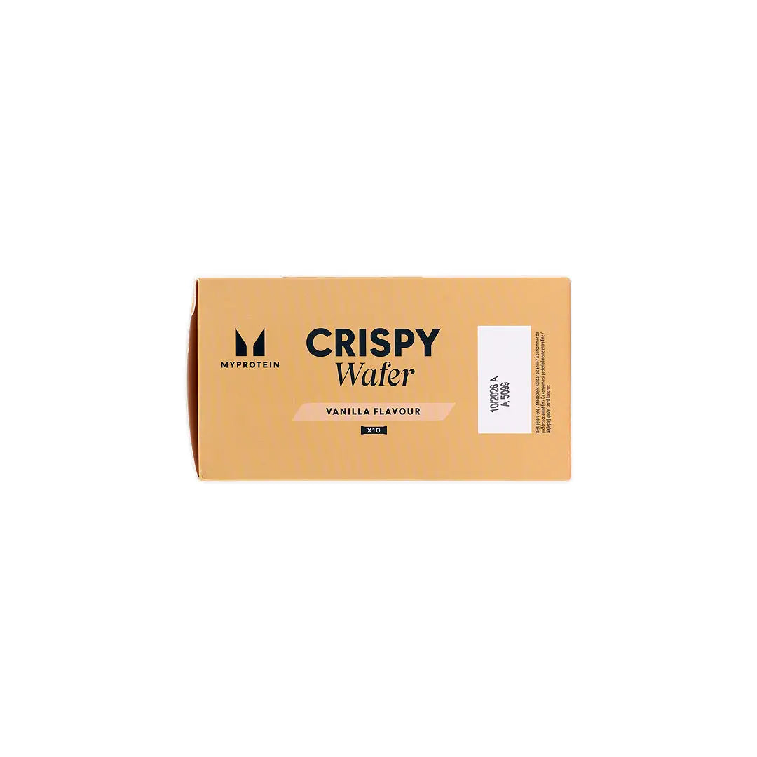 My Protein Crispy Wafer 40.4g – Vanilla Flavour
