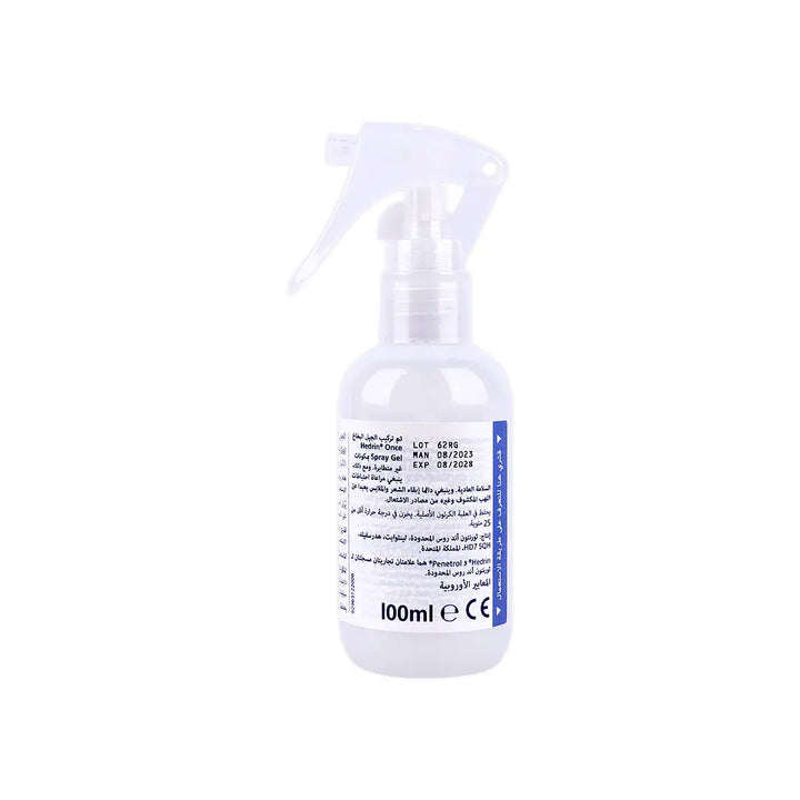 56523-Hedrin Once Spray Gel 100ml +3