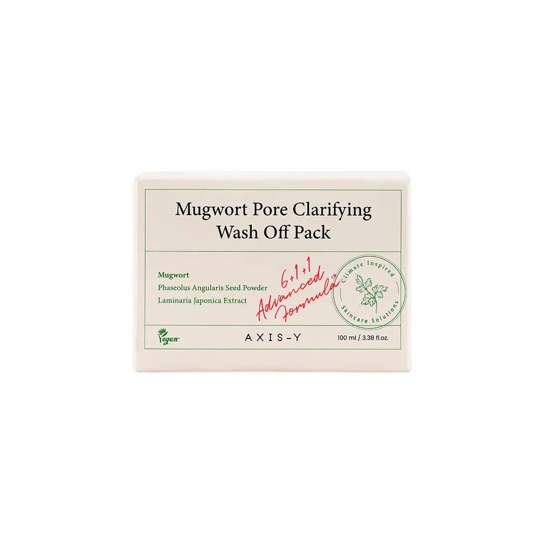 AXIS-Y Mugwort Pore Clarifying Wash Off Pack 100ml