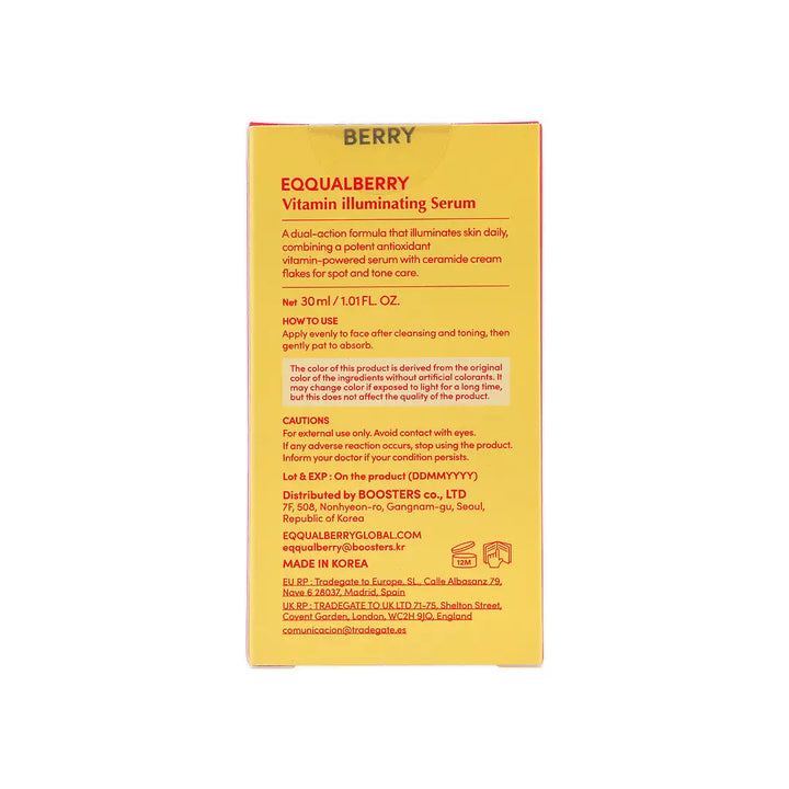 56527-Eqqual Berry Vitamin Illuminating Serum 30ml +3