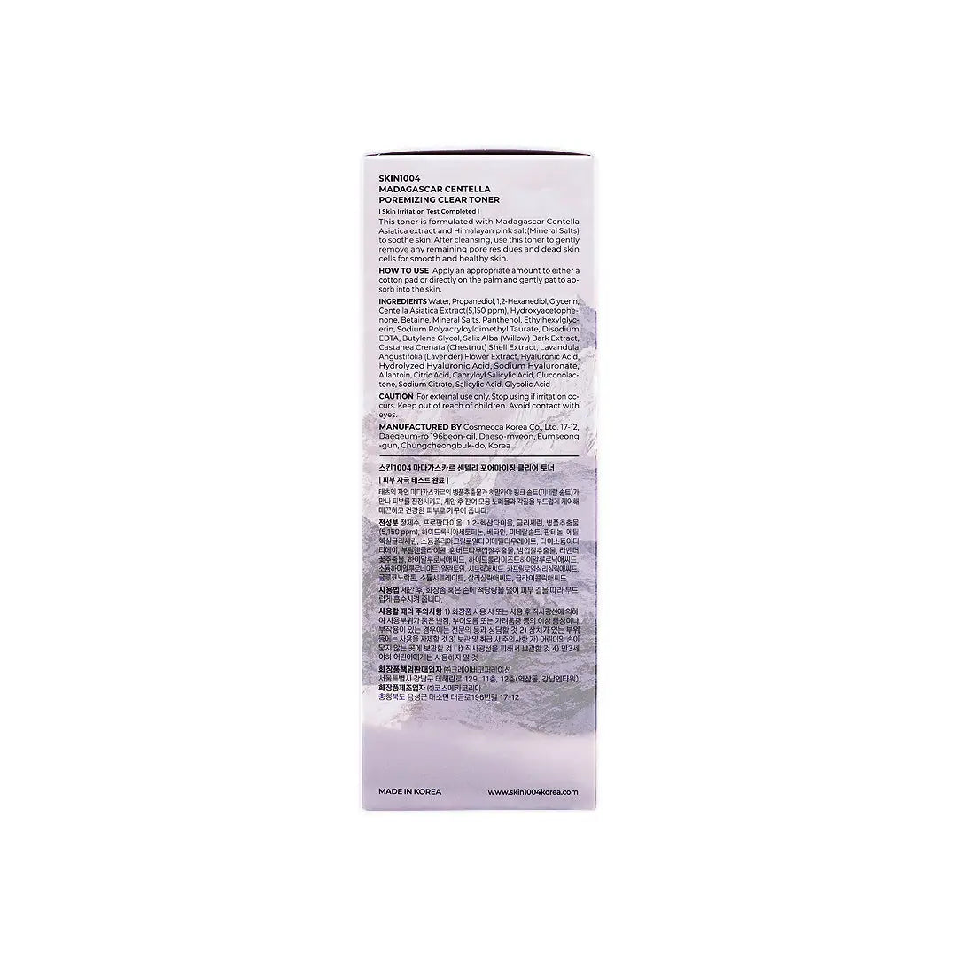 Skin1004 Centella Poremizing Clear Toner 210ml