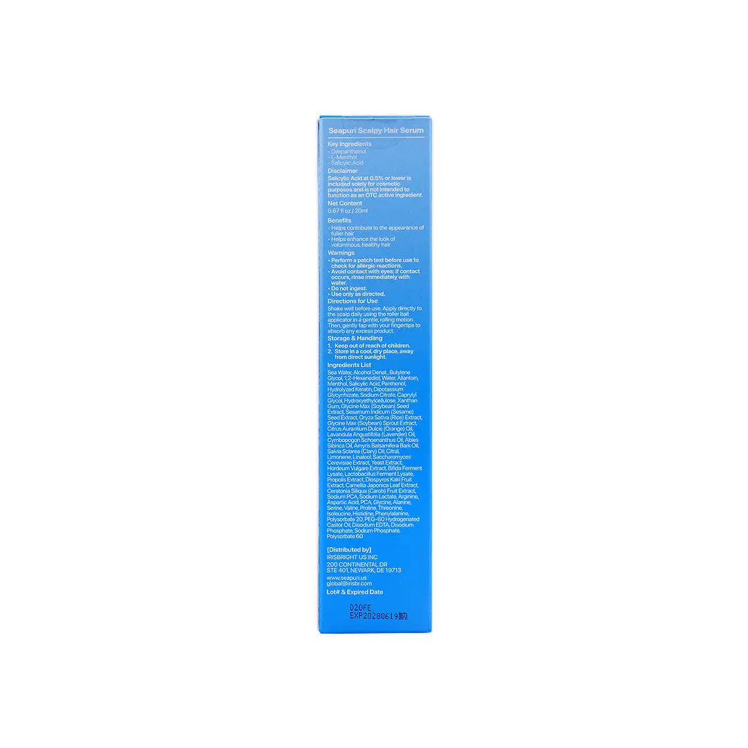 Seapuri Scalpy Hair Serum 20ml