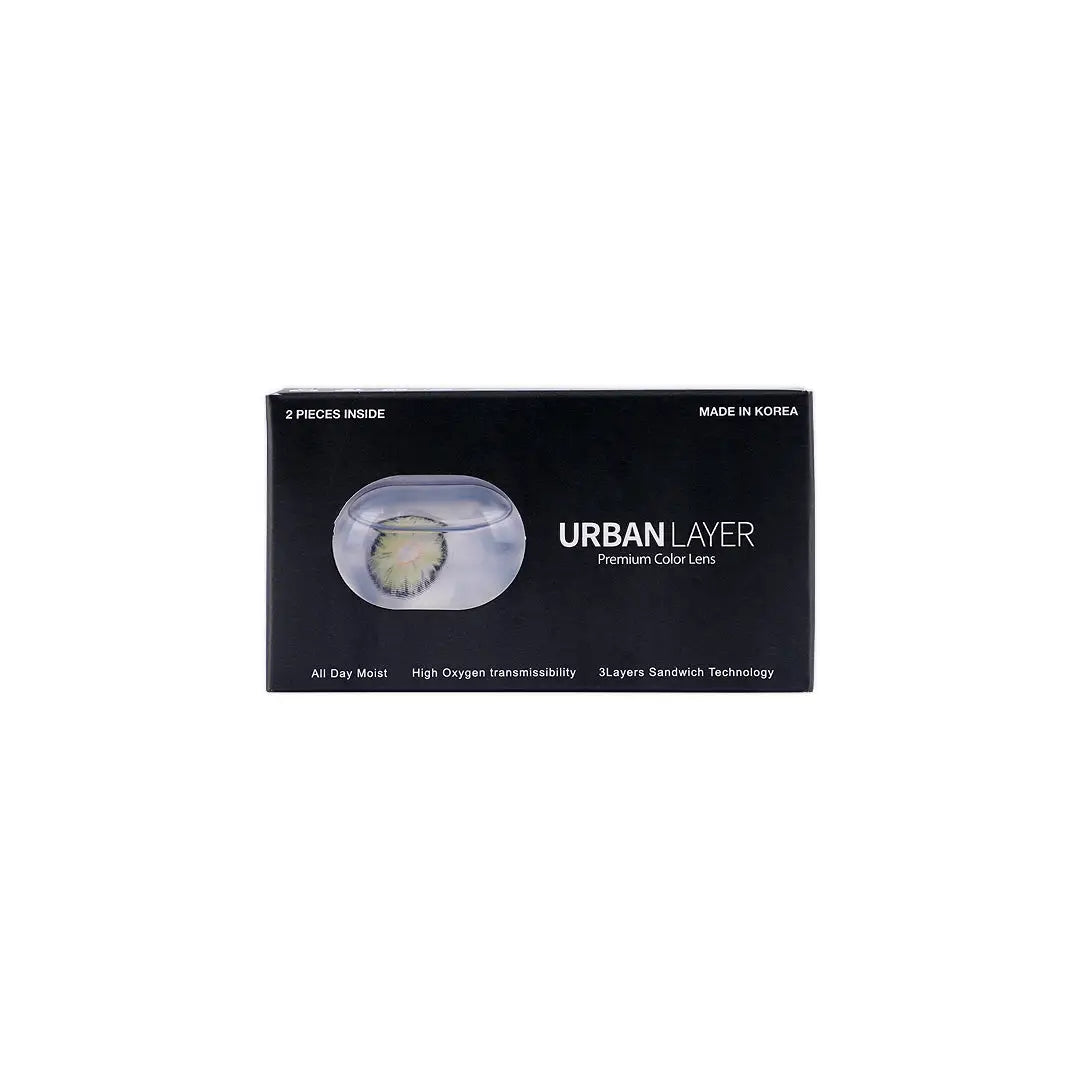 56539-Urban Layer Yearly Lenses 2pcs-Siri Lime +1
