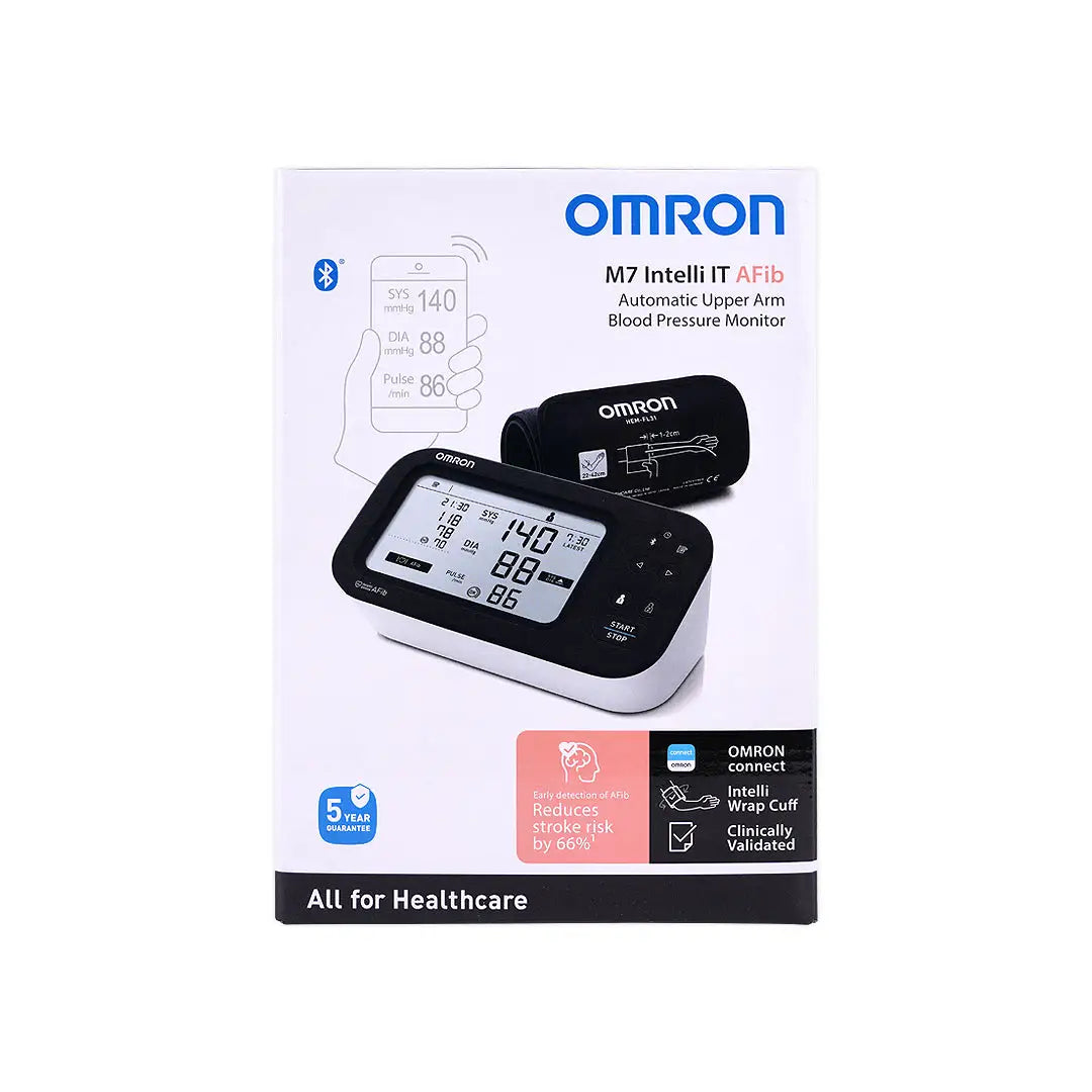 56551-Omron Upper Arm BP Monitor Intelli AFib-M7 +1