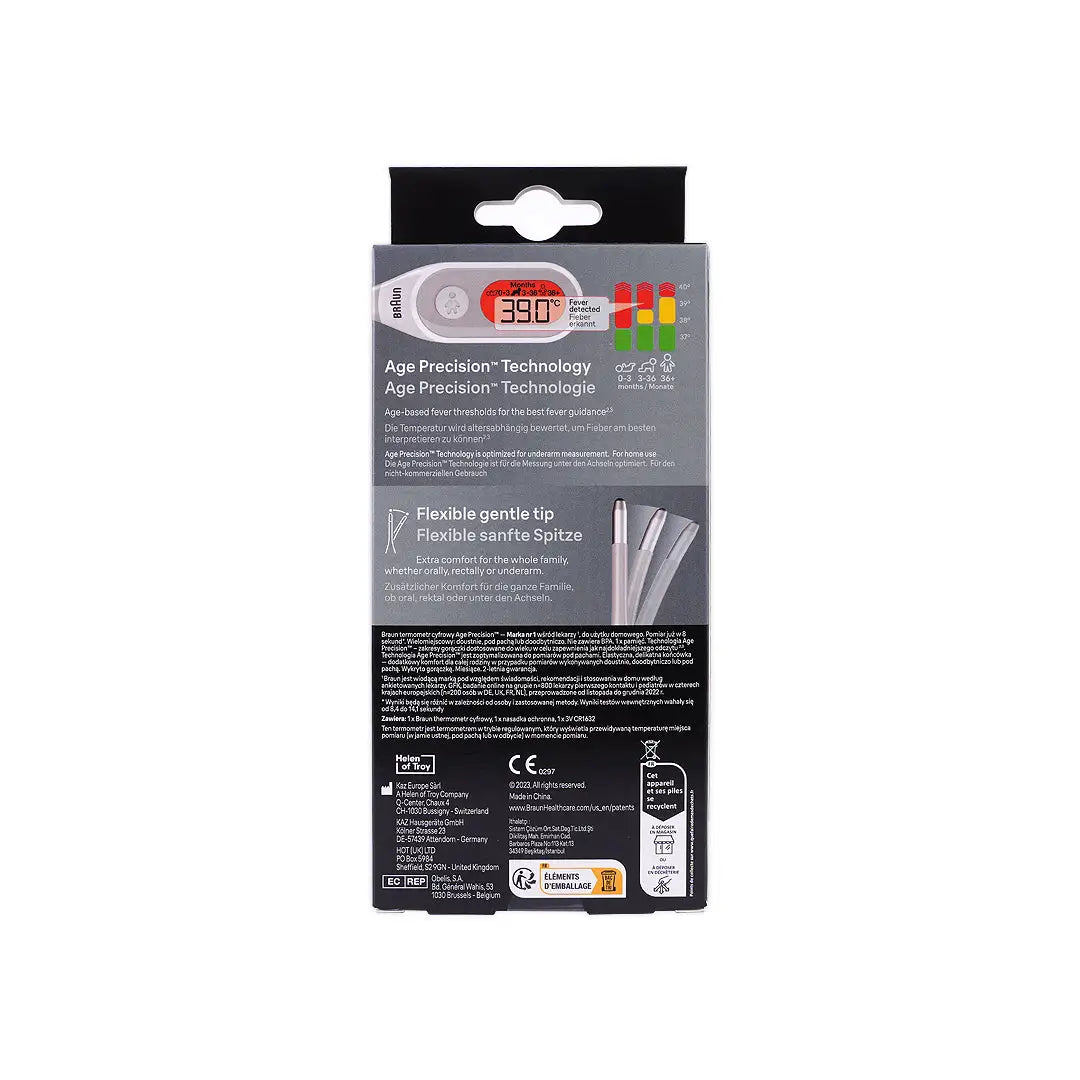 Braun Digital Thermometer-PRT2000