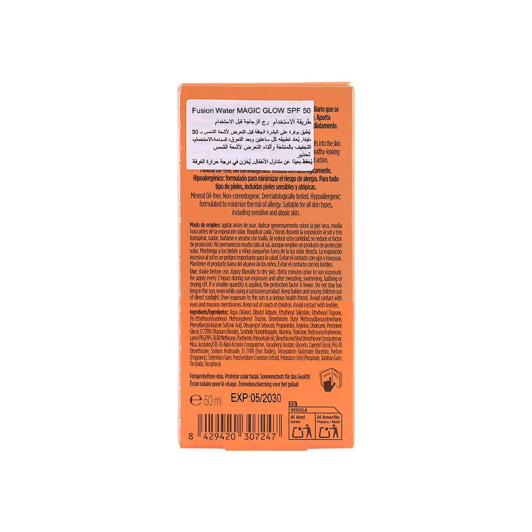 Isdin Fotoprotector Fusion Water Magic Glow Spf50 50ml