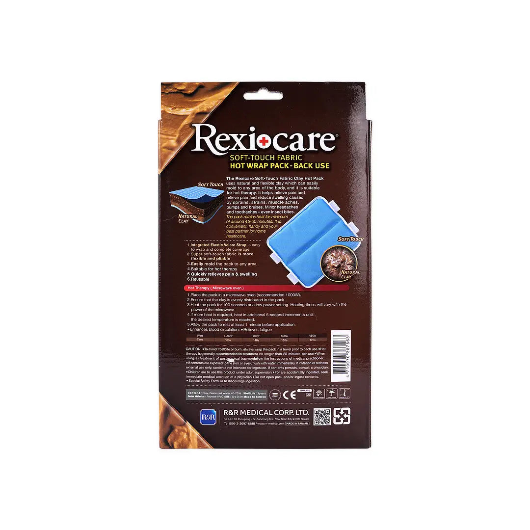 RR Rexicare Soft Clay Gel Pack Back-CL5707