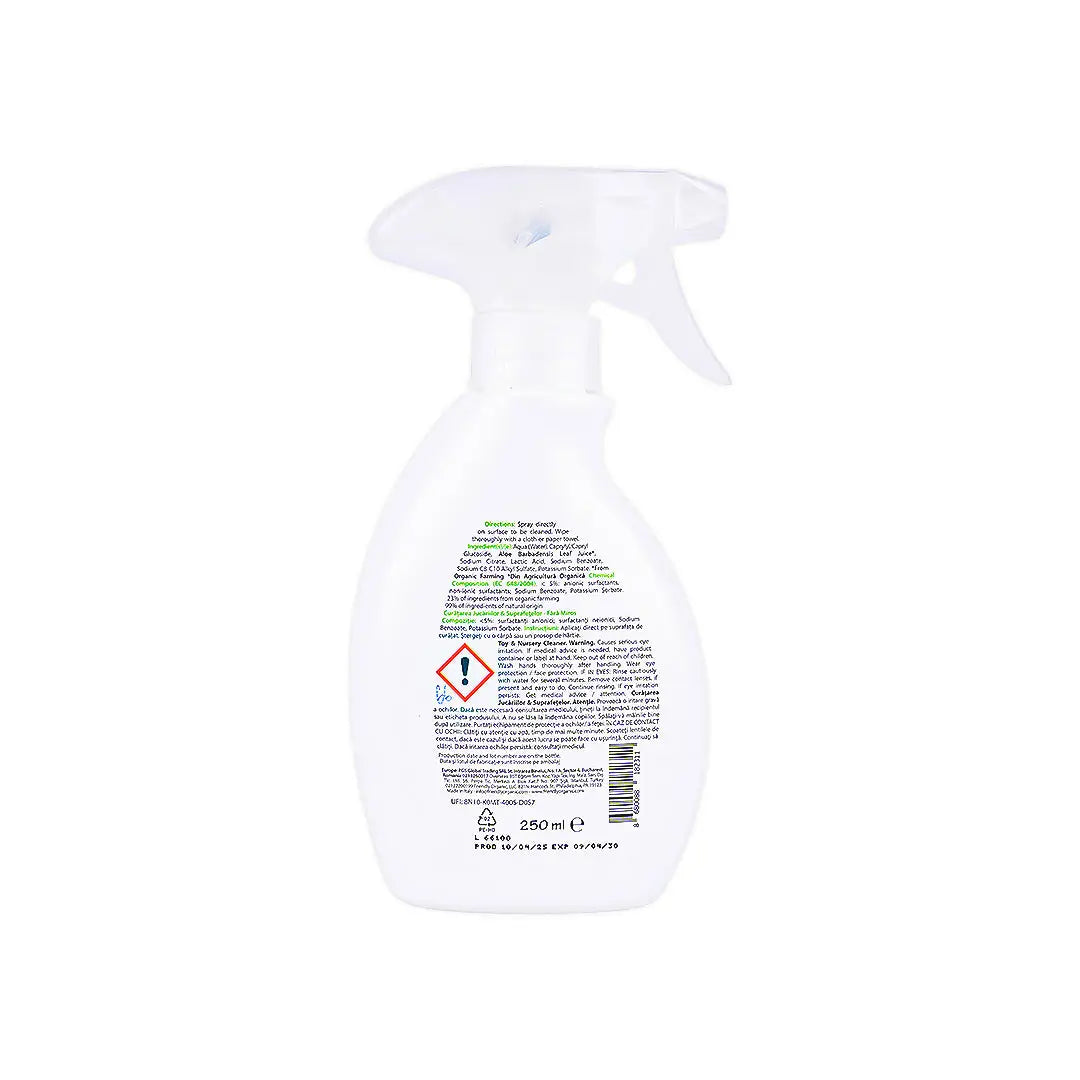 Friendly Organic Toy & Nursery Cleaner 250ml-Fragrance Free