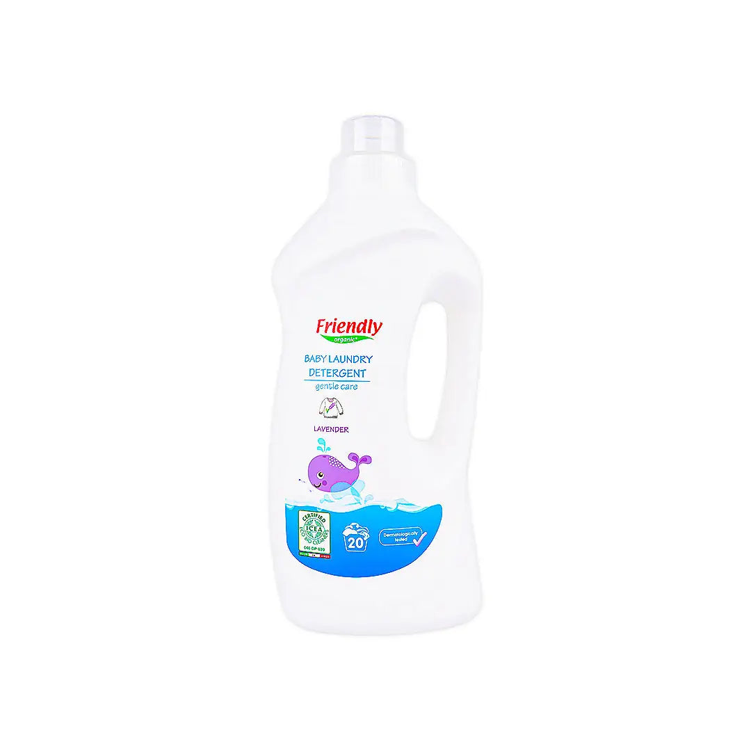 56586-Friendly Organic Baby Laundry Detergent 1000ml-Lavender