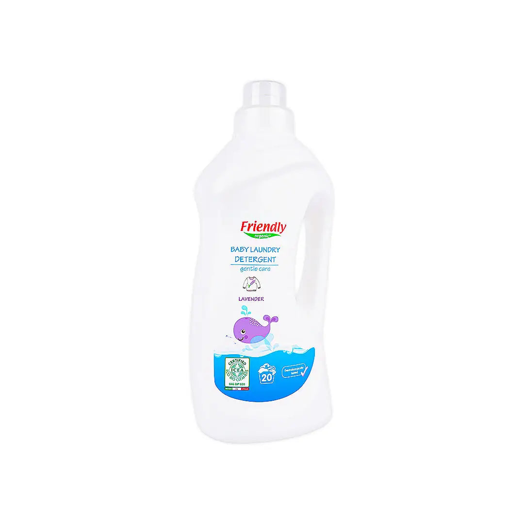 Friendly Organic Baby Laundry Detergent 1000ml-Lavender