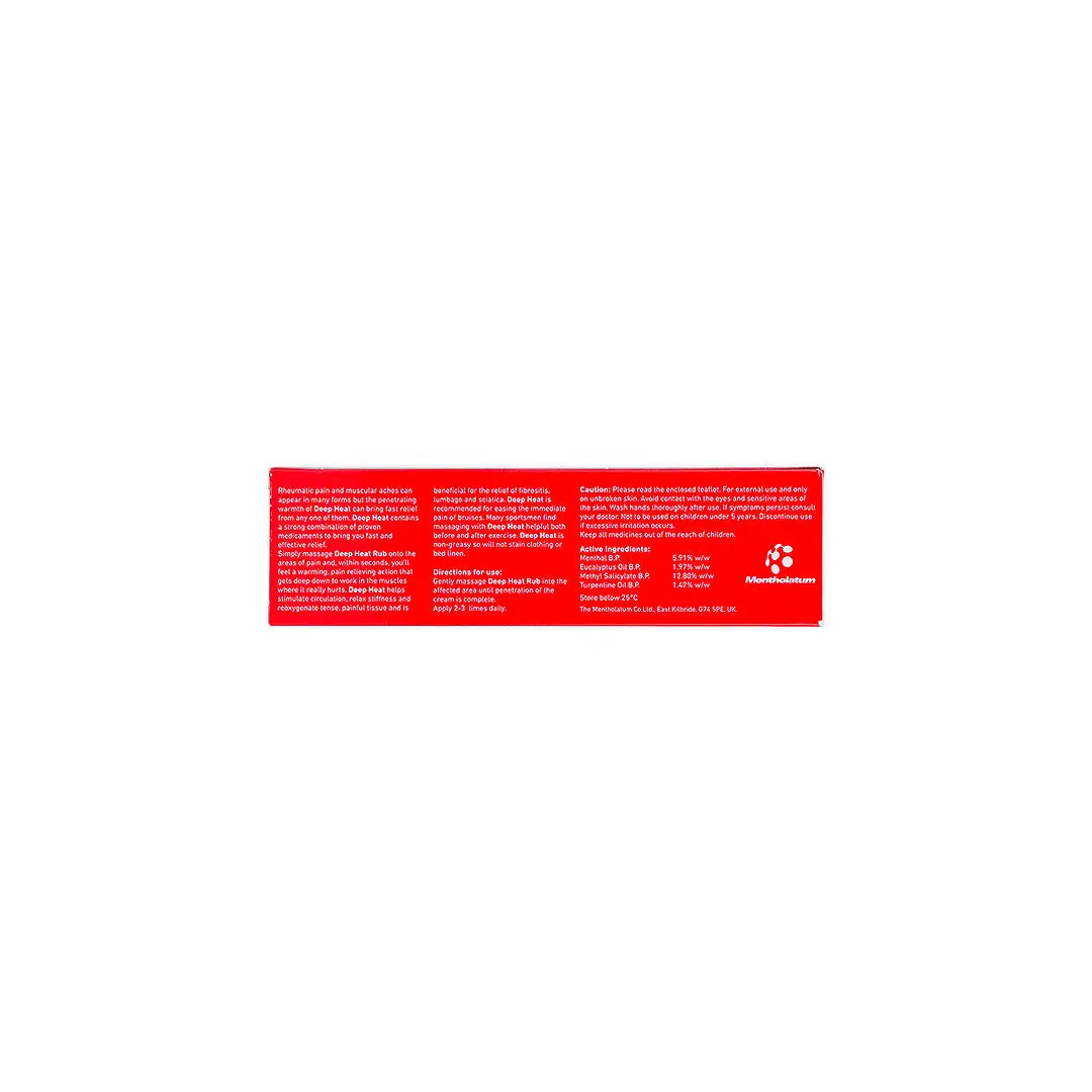 56594-Deep Heat Rub Fast Relief Cream 67g +5