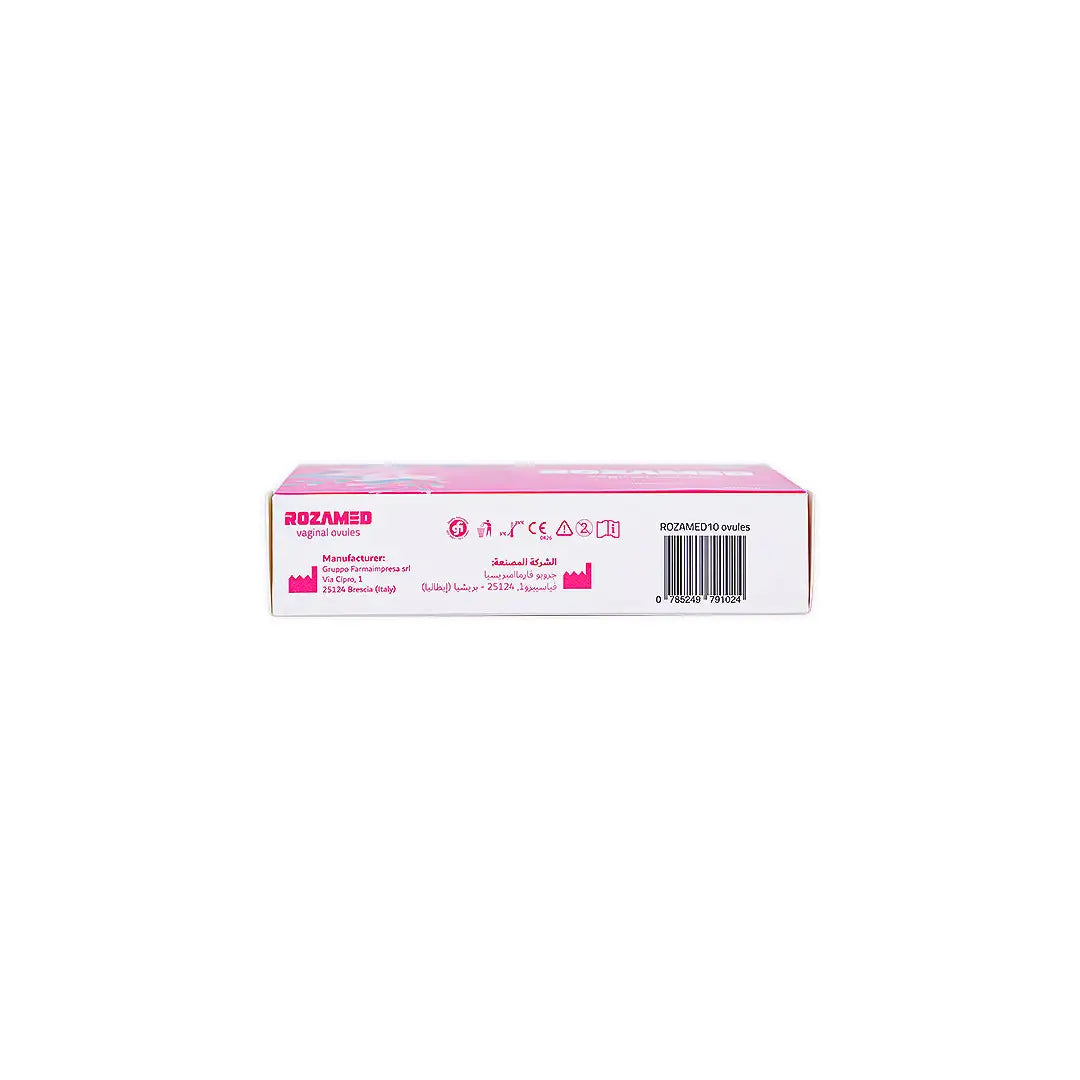 Rozamed Vaginal 10 Ovules