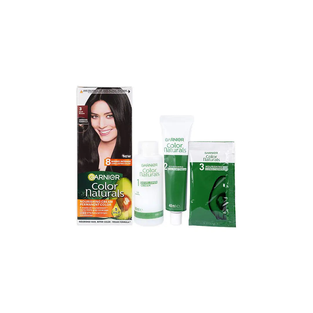 56609-Garnier Color Naturals No.3-Dark Brown