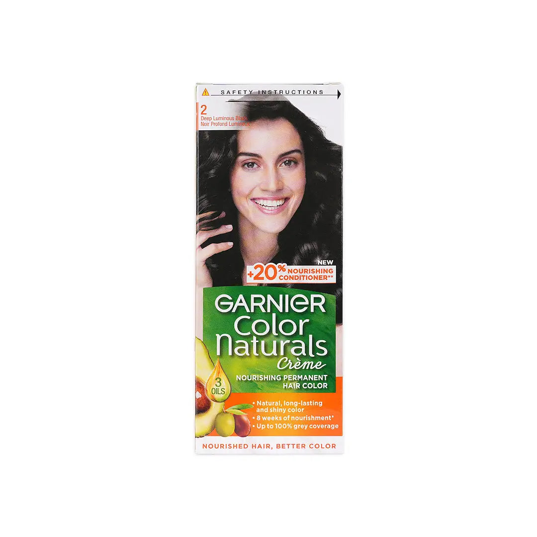 56611-Garnier Color Naturals No.2-Deep Luminous Black +4