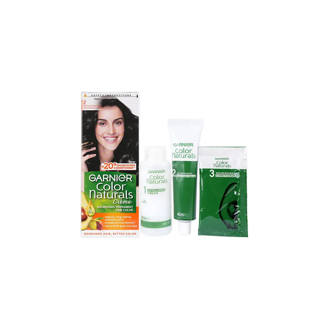 Garnier Color Naturals No.2-Deep Luminous Black