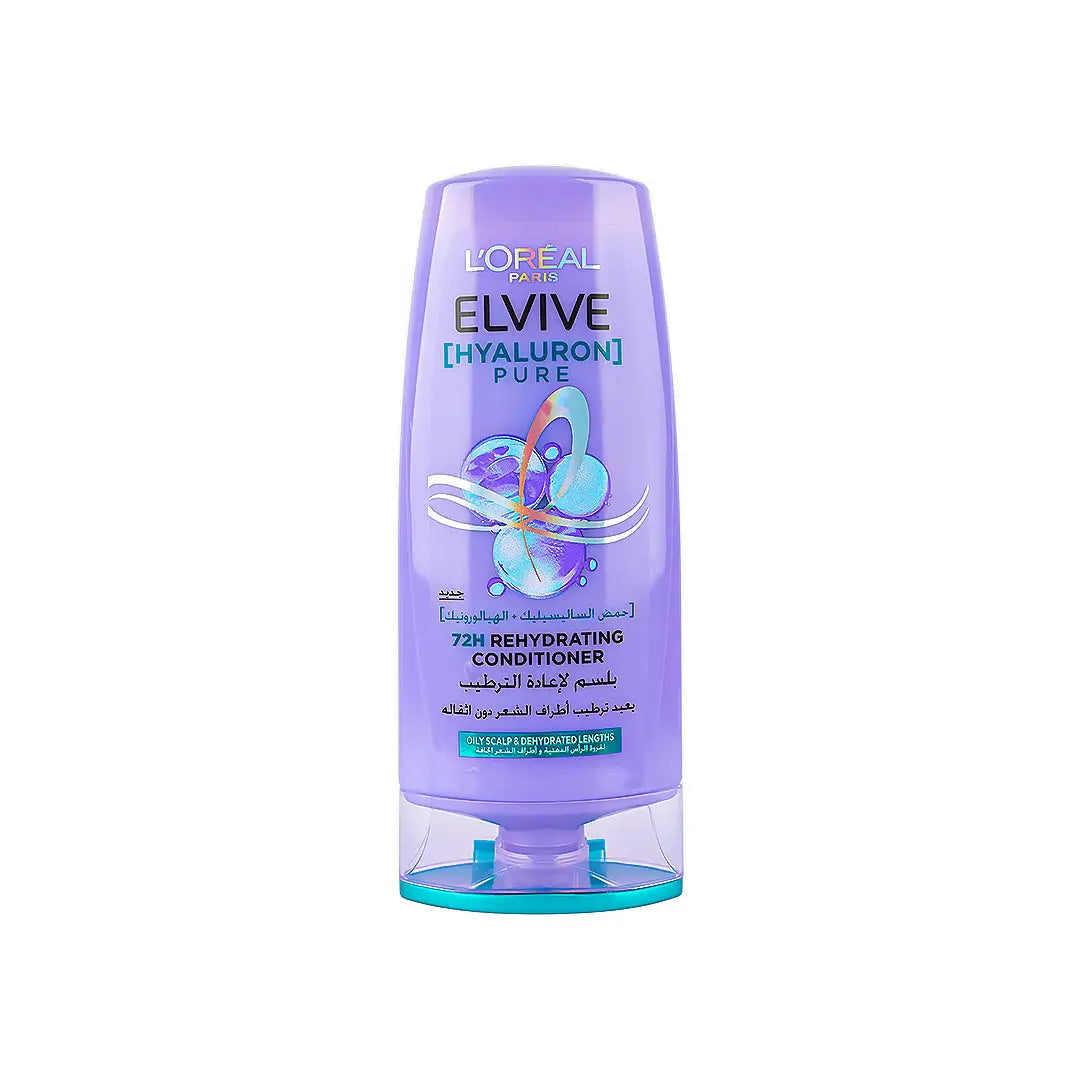 56615-L'oreal Elvive Hyaluron Pure 72H Conditioner 200ml
