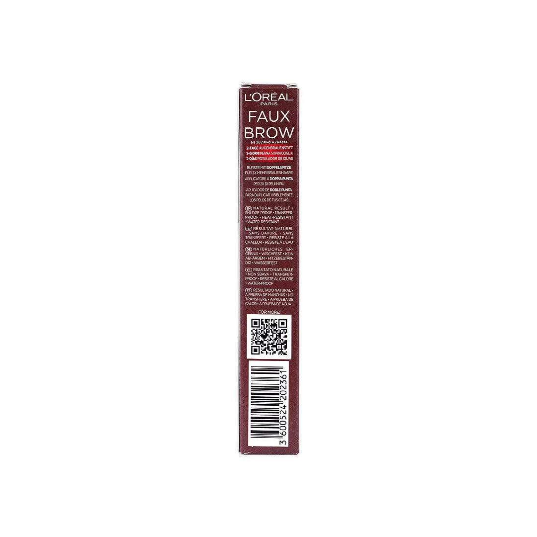 L'Oreal Infallible Faux Brow Pencil-Light Brunette