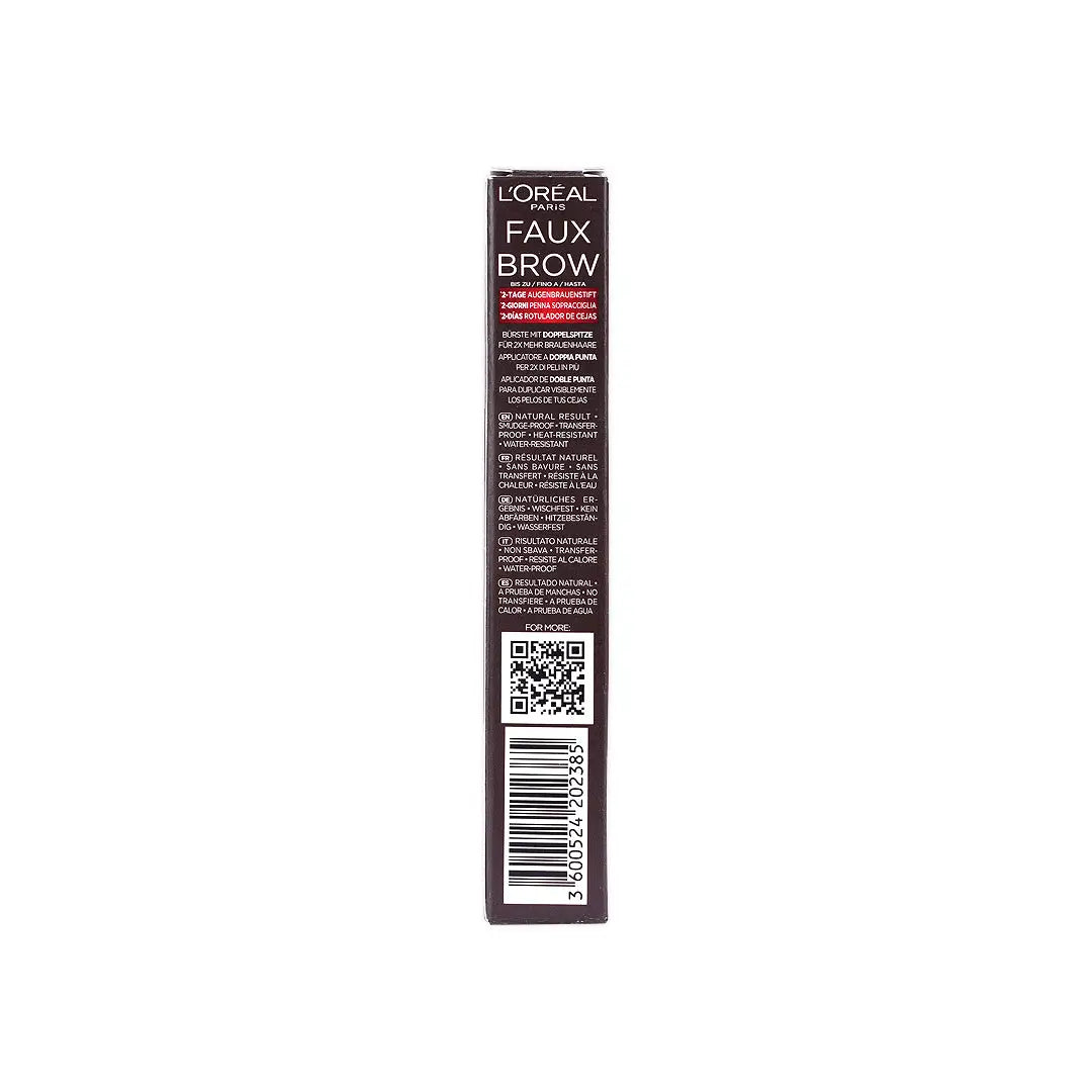 L'Oreal Infallible Faux Brow Pencil-Dark Brunette