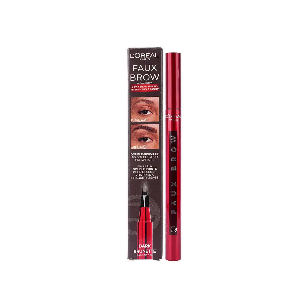 56631-L'Oreal Infallible Faux Brow Pencil-Dark Brunette